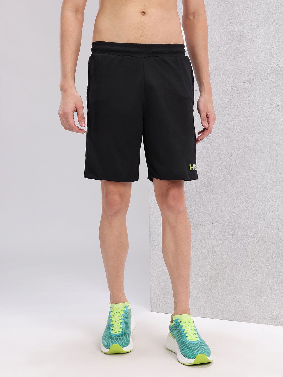 HRX by Hrithik Roshan Men Mid-Rise Training Shorts with Reflective Elements