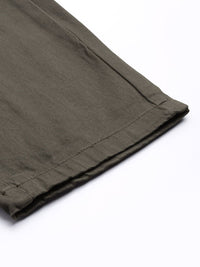 Thomas Scott Men Plus Size Smart Easy Wash Pure Cotton Chinos Trousers