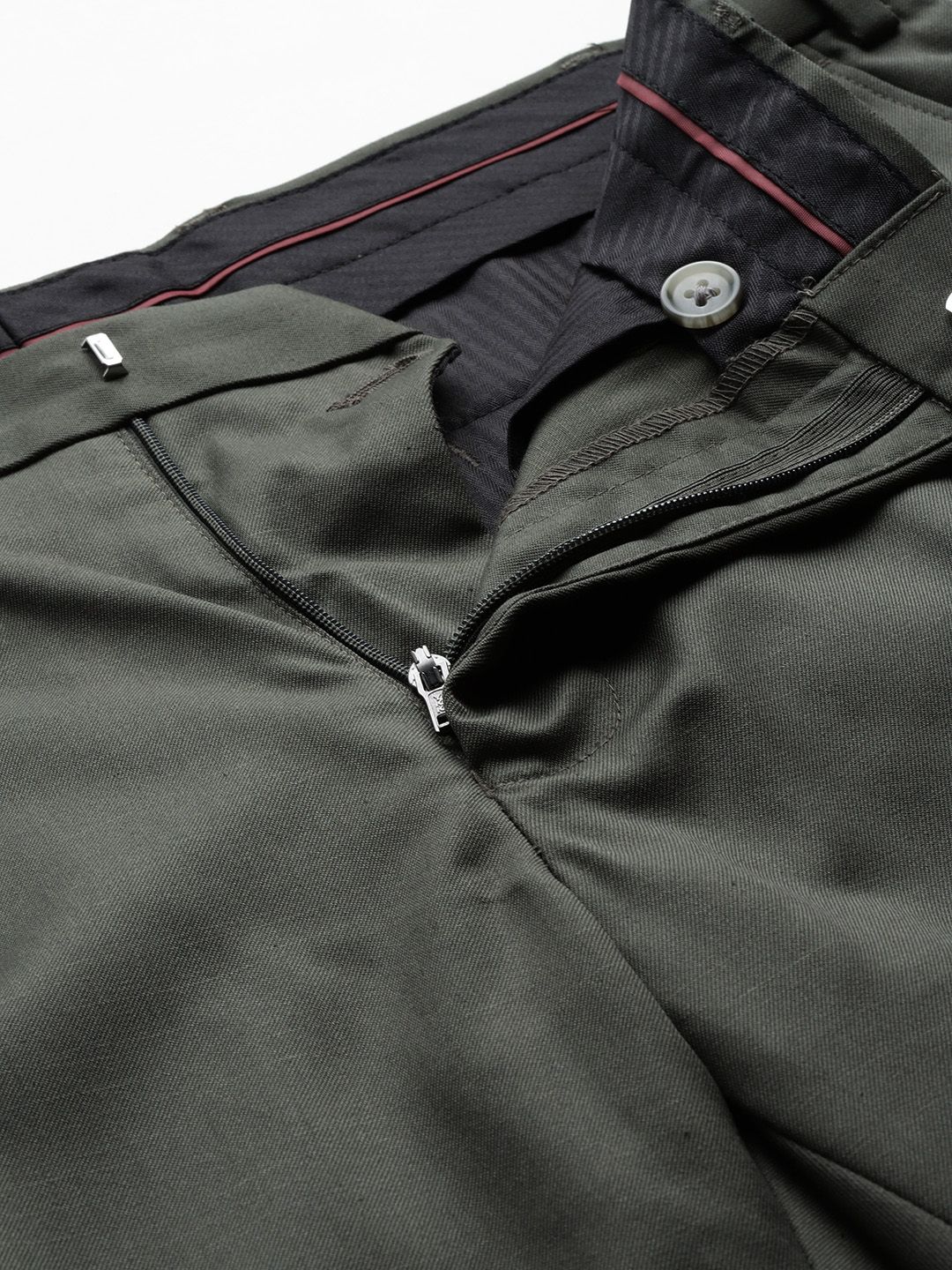 Raymond Men Regular Fit Formal Trousers