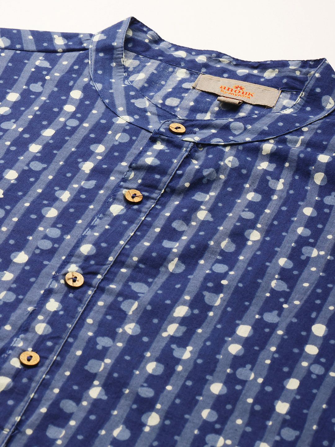 Anouk Printed Pure Cotton Short Kurta