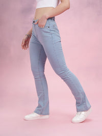 DressBerry Women Bootcut Mid-Rise Stretchable Jeans