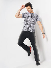 The Indian Garage Co Typography Printed Round Neck T-shirt