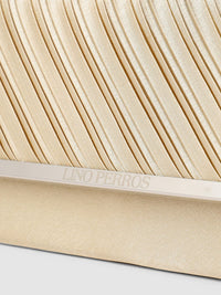 Lino Perros Gold-Toned Textured Clutch