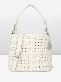 DressBerry Textured Structured Handheld Bag