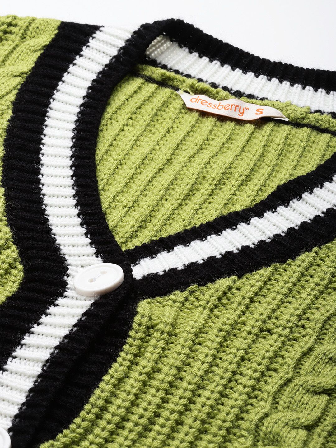 DressBerry Women Cable Knit Acrylic Pullover