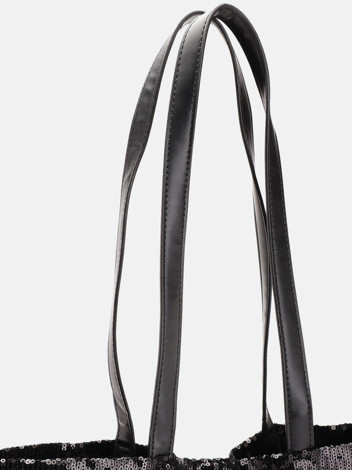 Lino Perros Sequined Embellished Structured Tote Bag