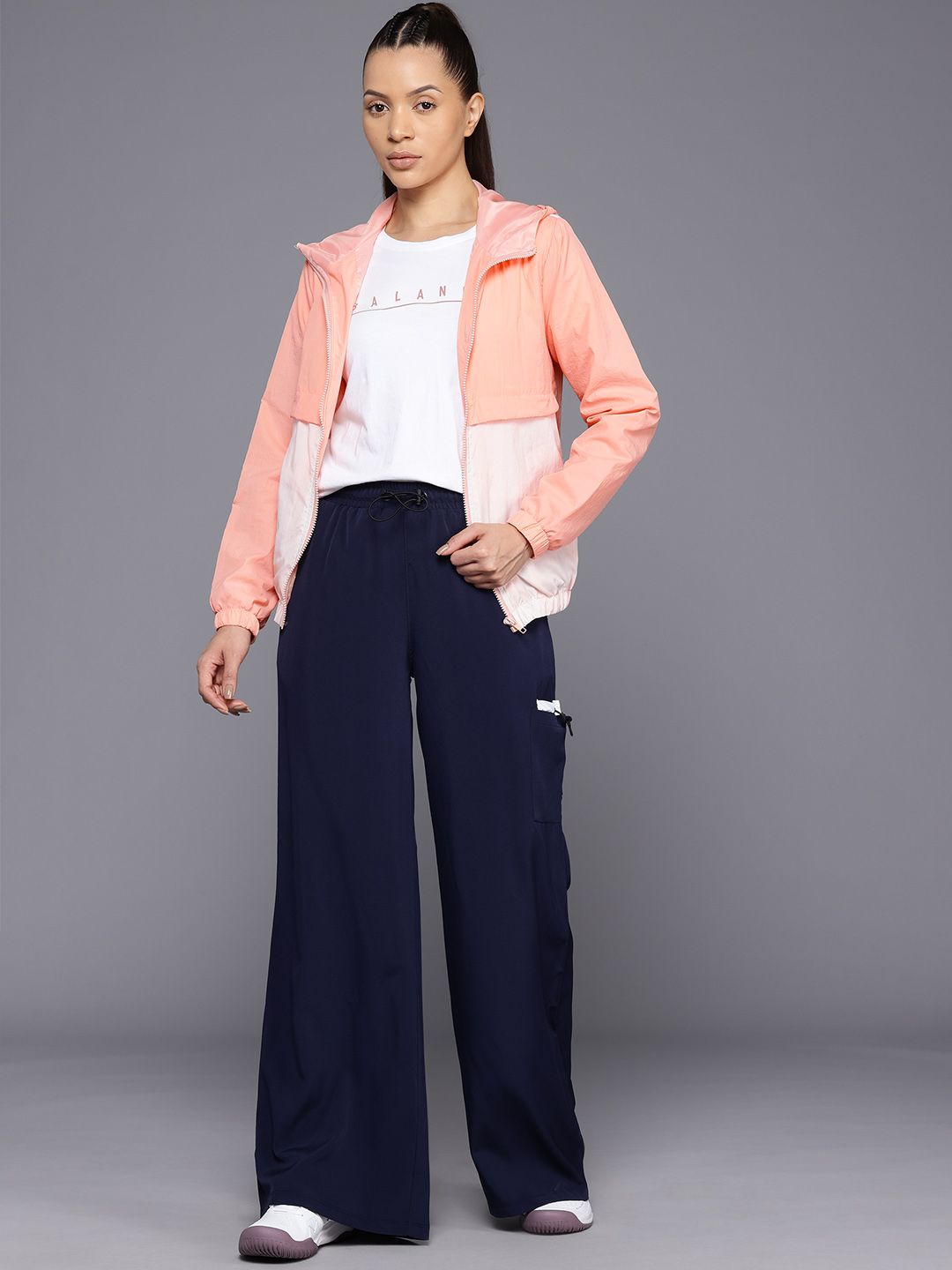 HRX by Hrithik Rosha Rapid-Dry Colourblocked Outdoor Jacket