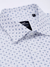 Park Avenue Slim Fit Ethnic Motifs Printed Formal Shirt