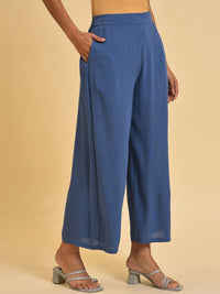 W Women Blue Culottes Trousers