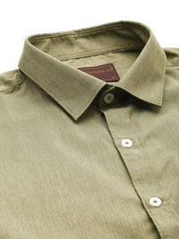 The Indian Garage Co. X Luxe Men Slim Fit Opaque Formal Shirt