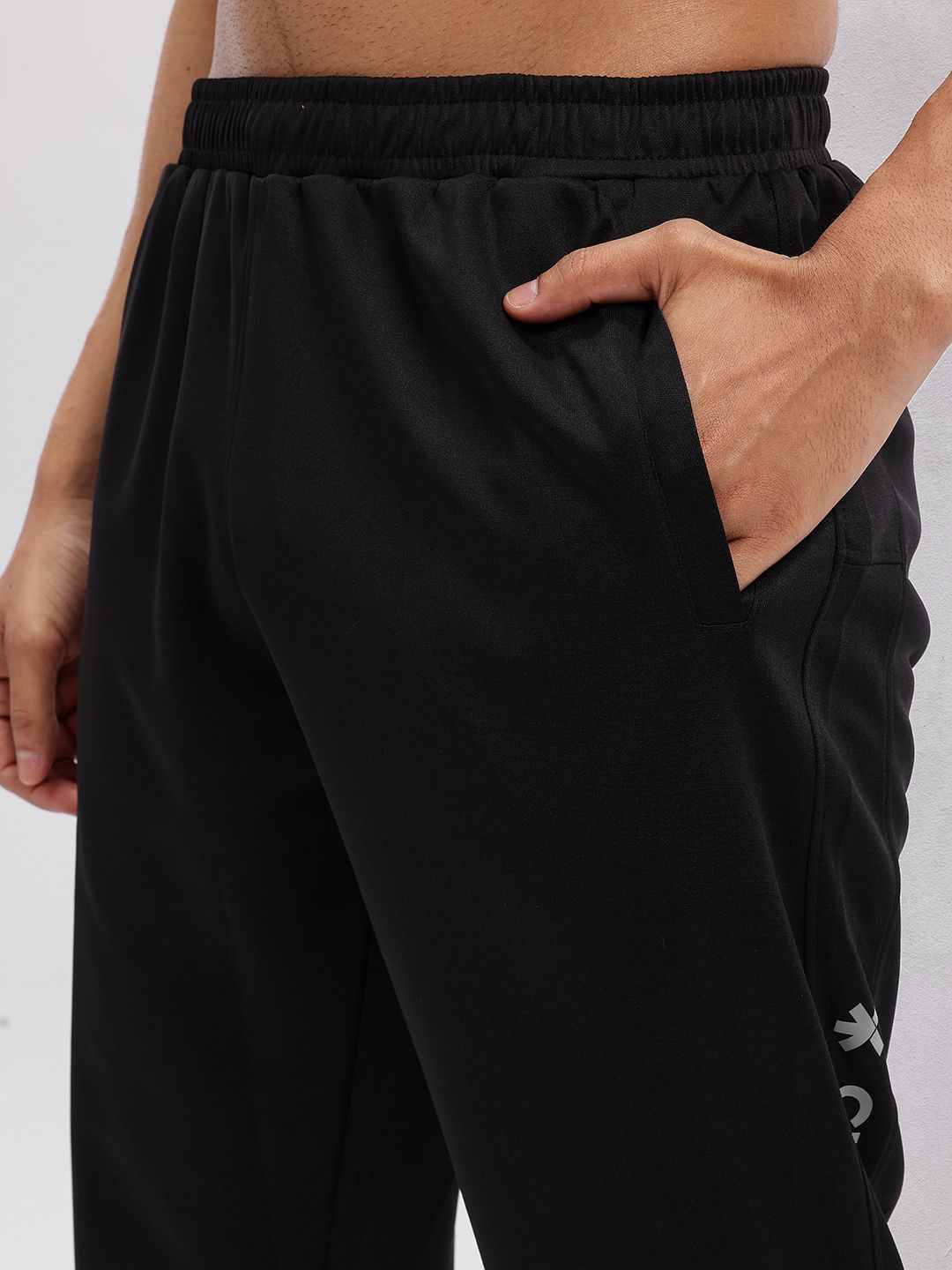 HRX by Hrithik Roshan Men Typography Printed Mid-Rise Rapid-Dry Running Joggers