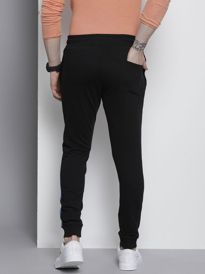 The Indian Garage Co Men Typography Slim Fit Joggers