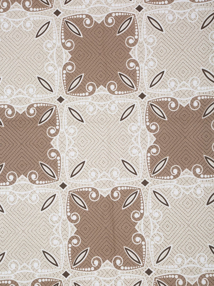 KLOTTHE Green Floral Pure Cotton 400 TC King Cadar dengan 2 Sarung Bantal-98 x 89 inci