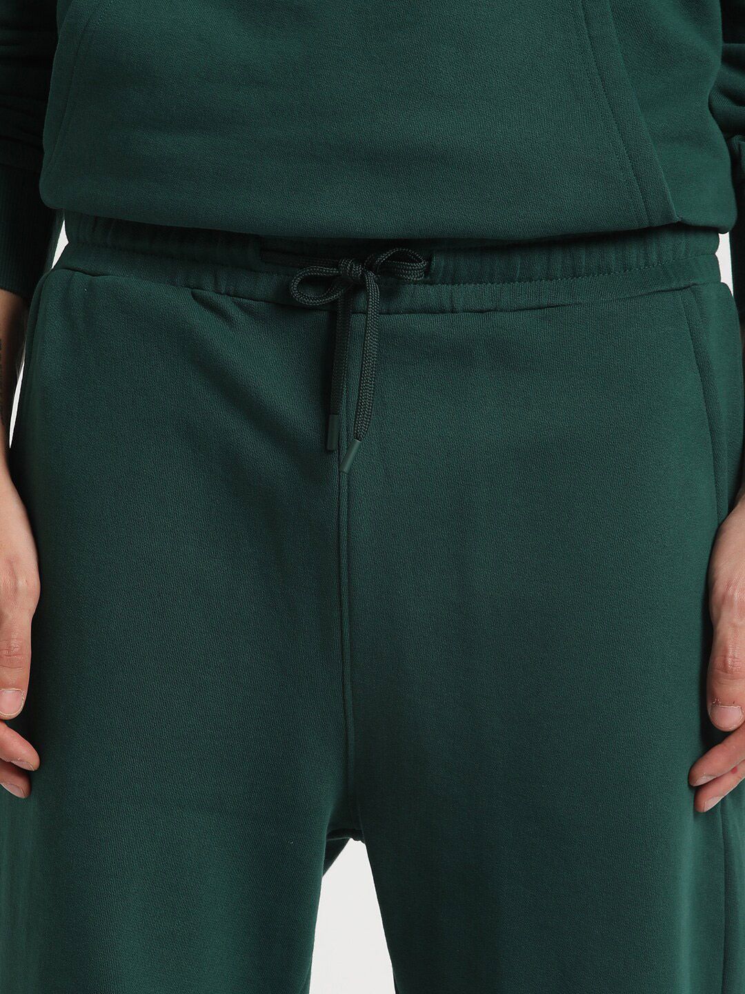 THE BEAR HOUSE Men Slim-Fit Pure Cotton Joggers