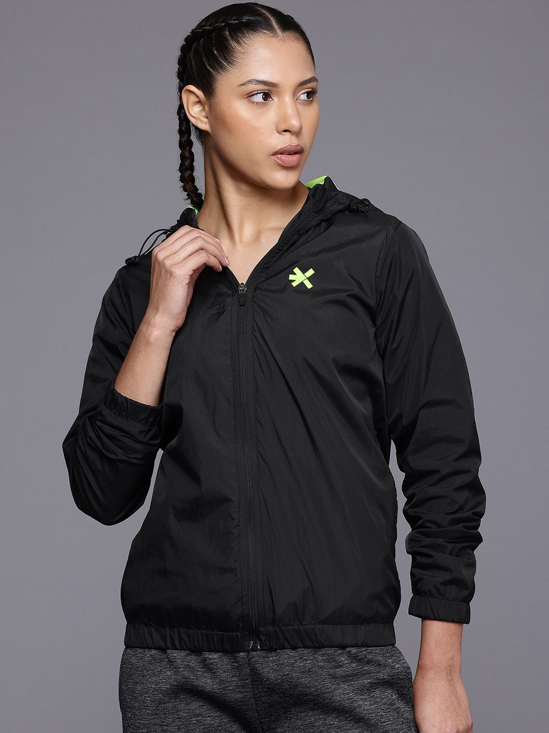 HRX by Hrithik Roshan Printed Running Sporty Jacket