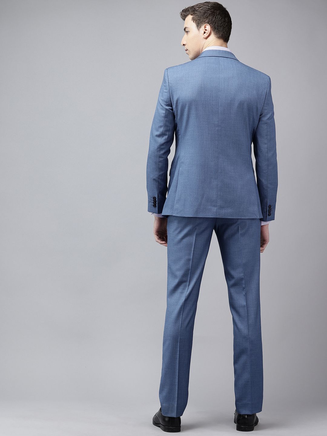 Park Avenue Slim Fit Single-Breasted Two-Piece Party Suit