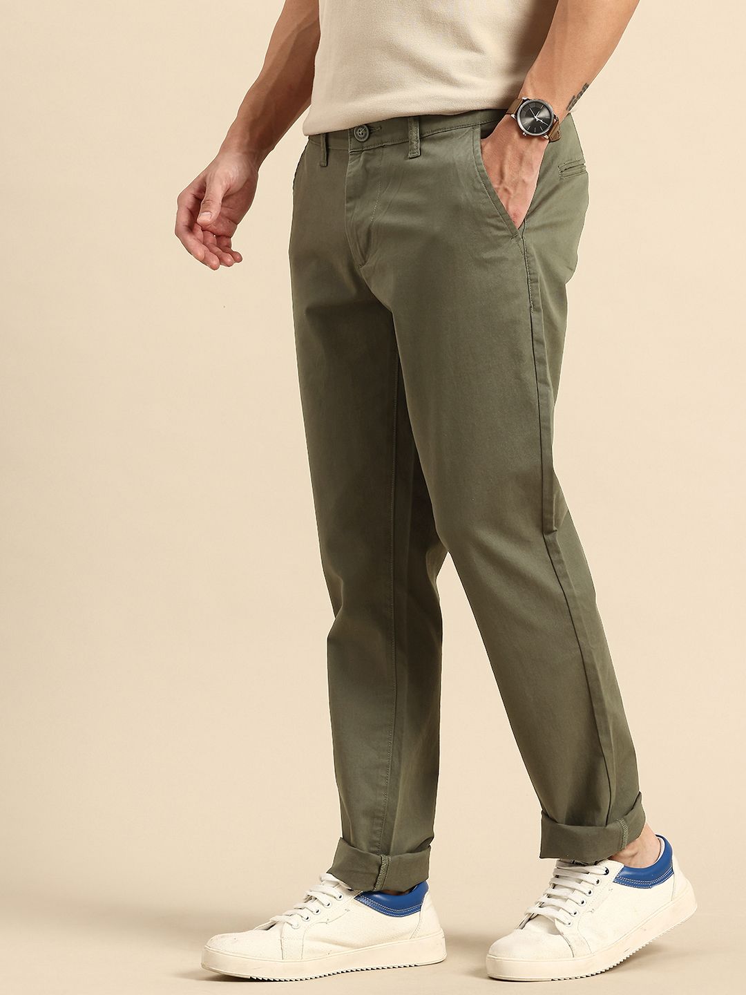 Being Human Men Chinos Trousers