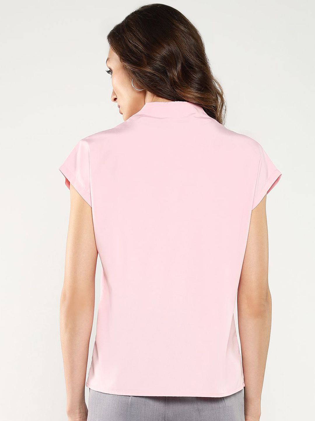 RAREISM Cowl Neck Extended Sleeves Top