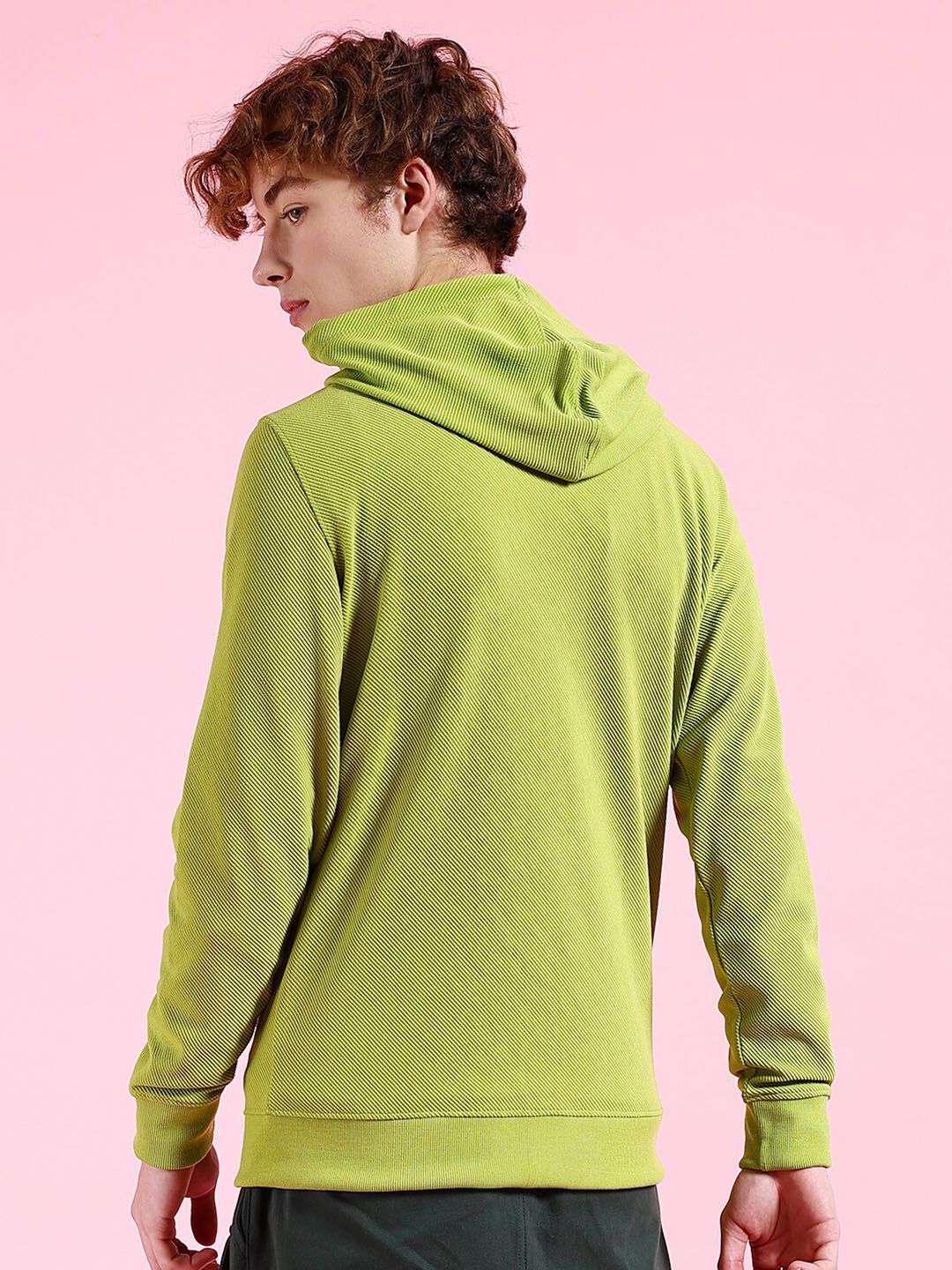 The Indian Garage Co Long Sleeves Hood Zipfront Sweatshirt