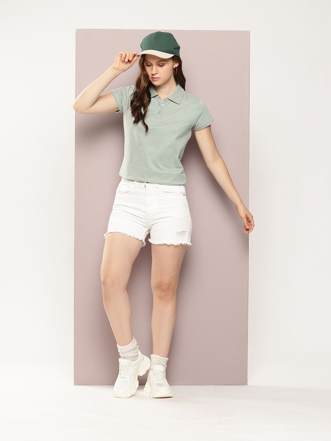 DILLINGER Women Regular Fit Short Sleeve Polo Tshirt