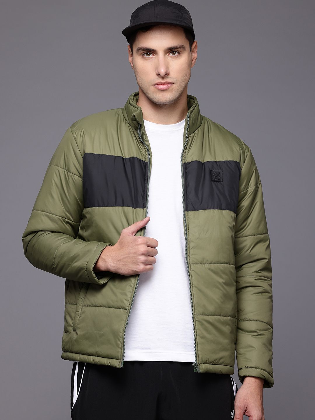 HRX by Hrithik Roshan Casual Padded Jacket