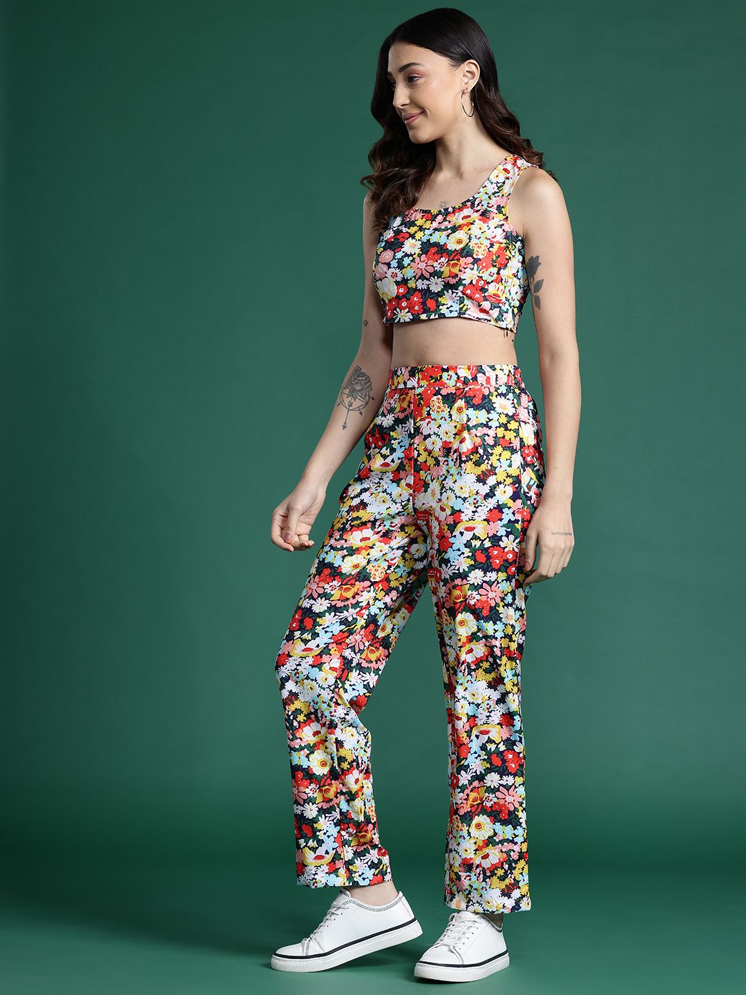 DressBerry Printed Co-Ords with Top