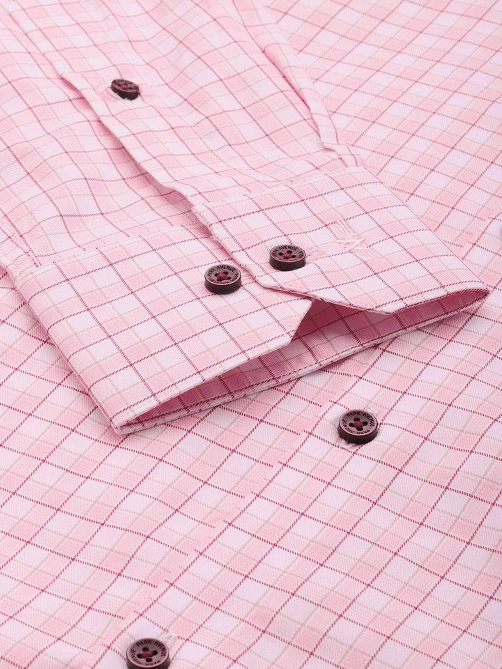 Park Avenue Slim Fit Checked Pure Cotton Formal Shirt