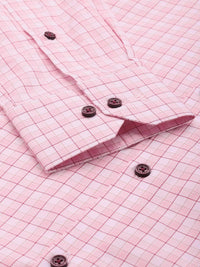 Park Avenue Slim Fit Checked Pure Cotton Formal Shirt
