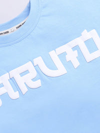 Happy Faces Boys Naruto Print Pure Cotton T-shirt