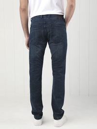 RARE RABBIT Men Yoshi Regular Fit Mid-Rise Cotton Jeans