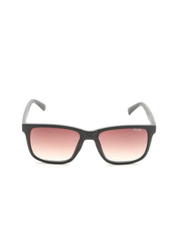 Irus oleh Idee Unisex Lens & Cermin mata hitam persegi dengan lensa terlindung UV