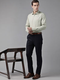 Park Avenue Slim Fit Printed Pure Cotton Formal Shirt