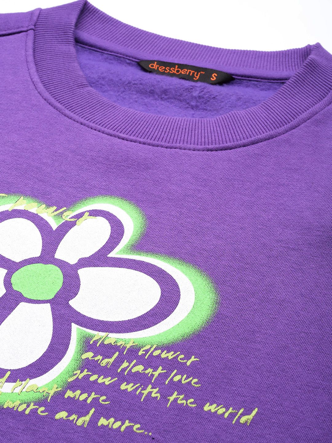 DressBerry Printed Sweatshirt