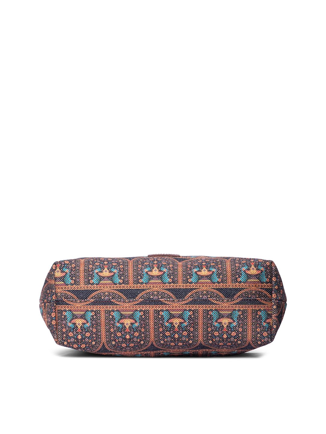 ZOUK Ethnic Motifs Printed Shopper Tote Bag