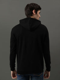 ADRO Men Printed Hooded Sweatshirt
