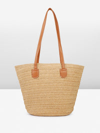 DressBerry Textured Structured Shoulder Bag