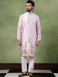 SOJANYA Men Floral Embroidered Thread Work Kurta