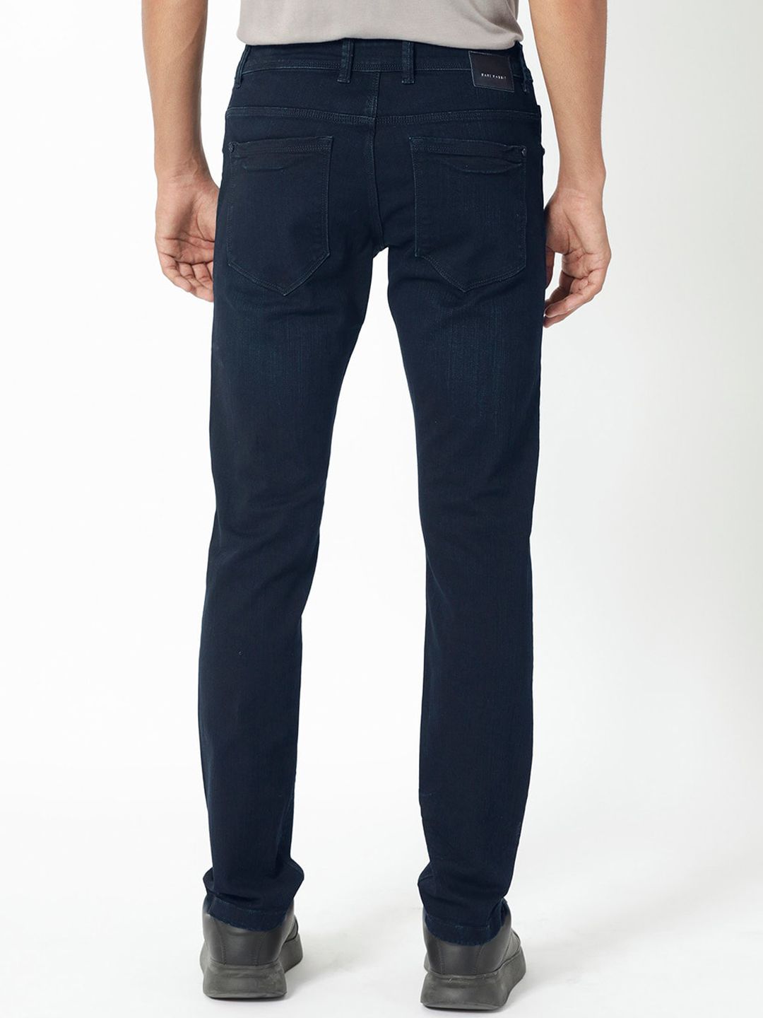 RARE RABBIT Men Holand Slim Fit Mid-Rise Cotton Stretchable Jeans