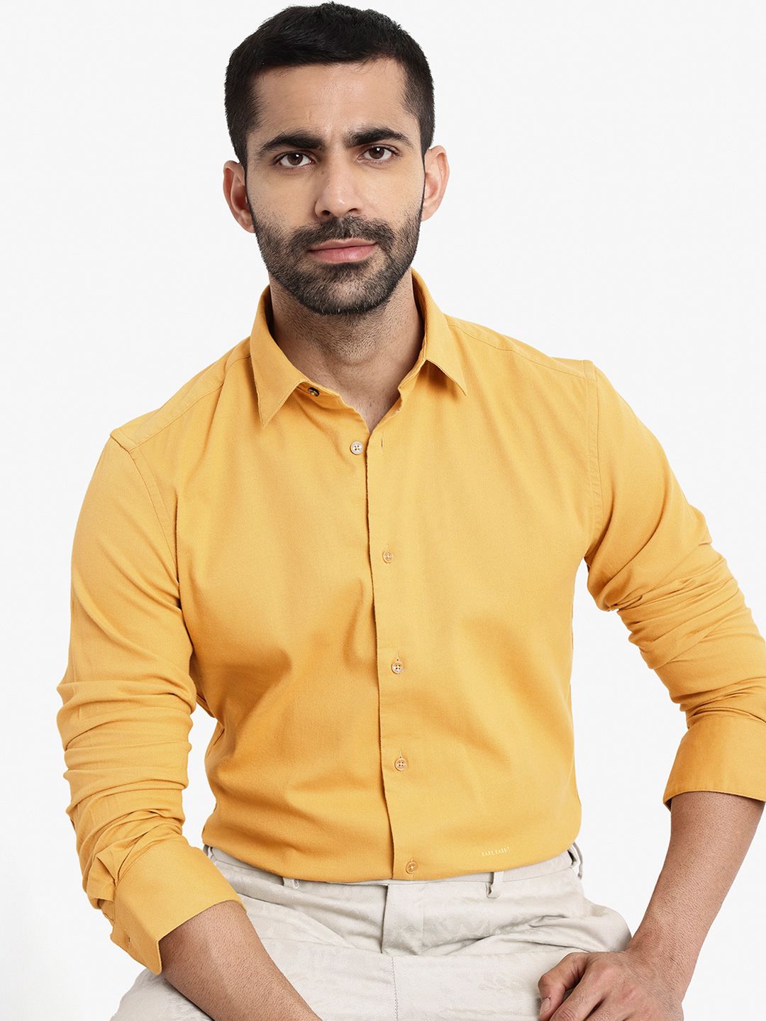 RARE RABBIT Men Bicton Slim Fit Cotton Shirt