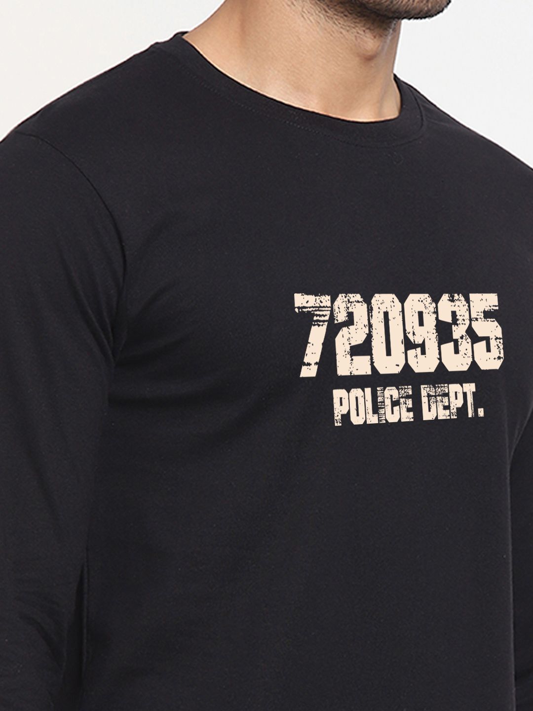 Bewakoof Men Typography Printed Round Neck Pure Cotton T-shirt