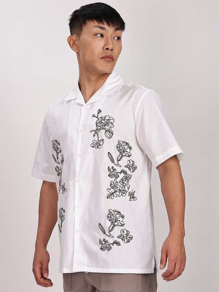 Eszett Men Floral Printed Casual Shirt