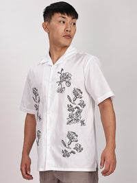 Eszett Men Floral Printed Casual Shirt
