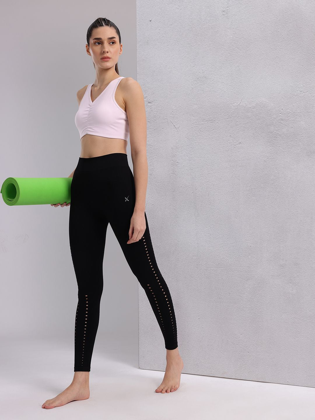 HRX by Hrithik Roshan Full Coverage Solid Yoga Bra
