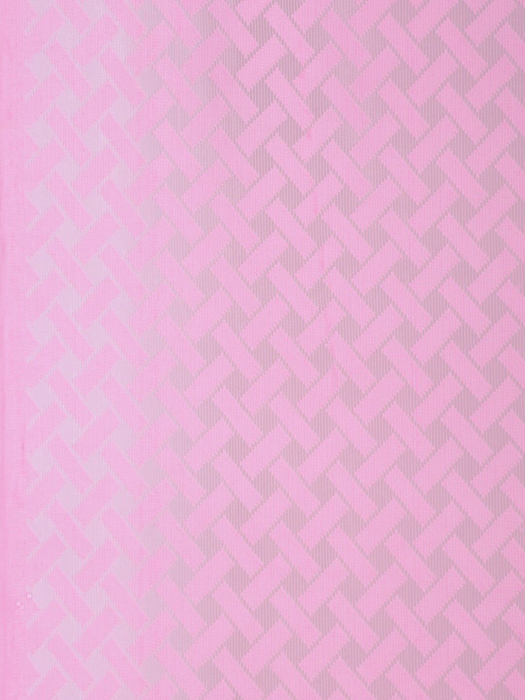 HOSTA HOMES Pink Geometric Door Curtain