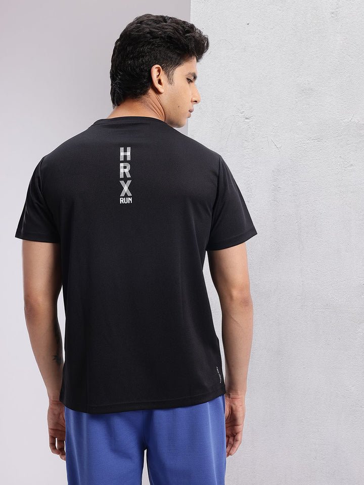 HRX by Hrithik Roshan Men Typography Printed Rapid-Dry Running T-shirt