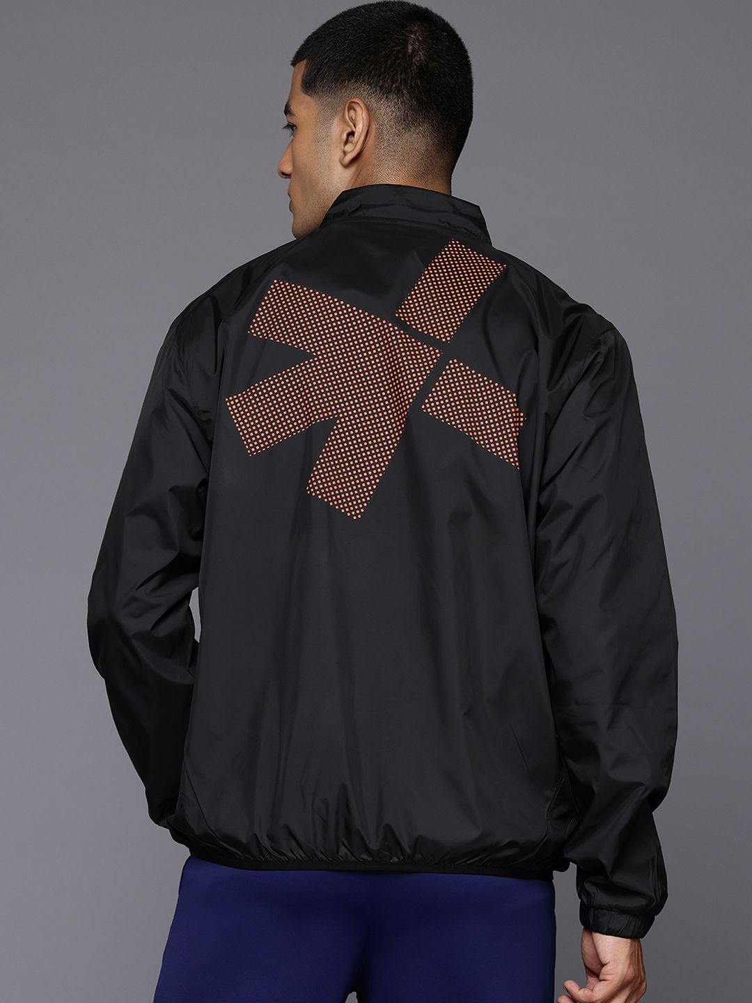 HRX by Hrithik Roshan Printed Rapid-Dry Training Jacket