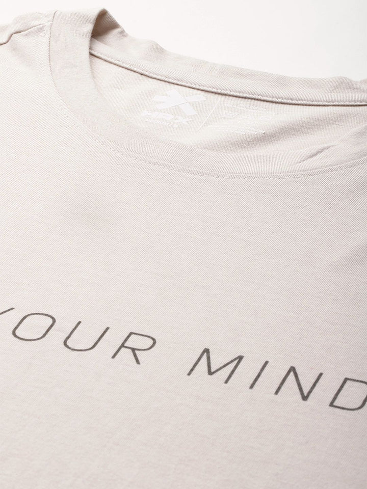 HRX by Hrithik Roshan Men Relaxed Fit Pure Cotton Yoga T-shirt