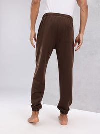 HRX by Hrithik Roshan Men Typography Print Detail Mid-Rise Yoga Joggers