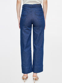 AND Women High-Rise Stretchable Wide Leg Jeans
