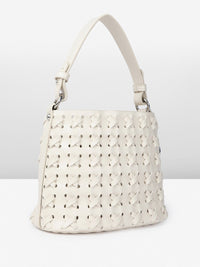 DressBerry Textured Structured Handheld Bag